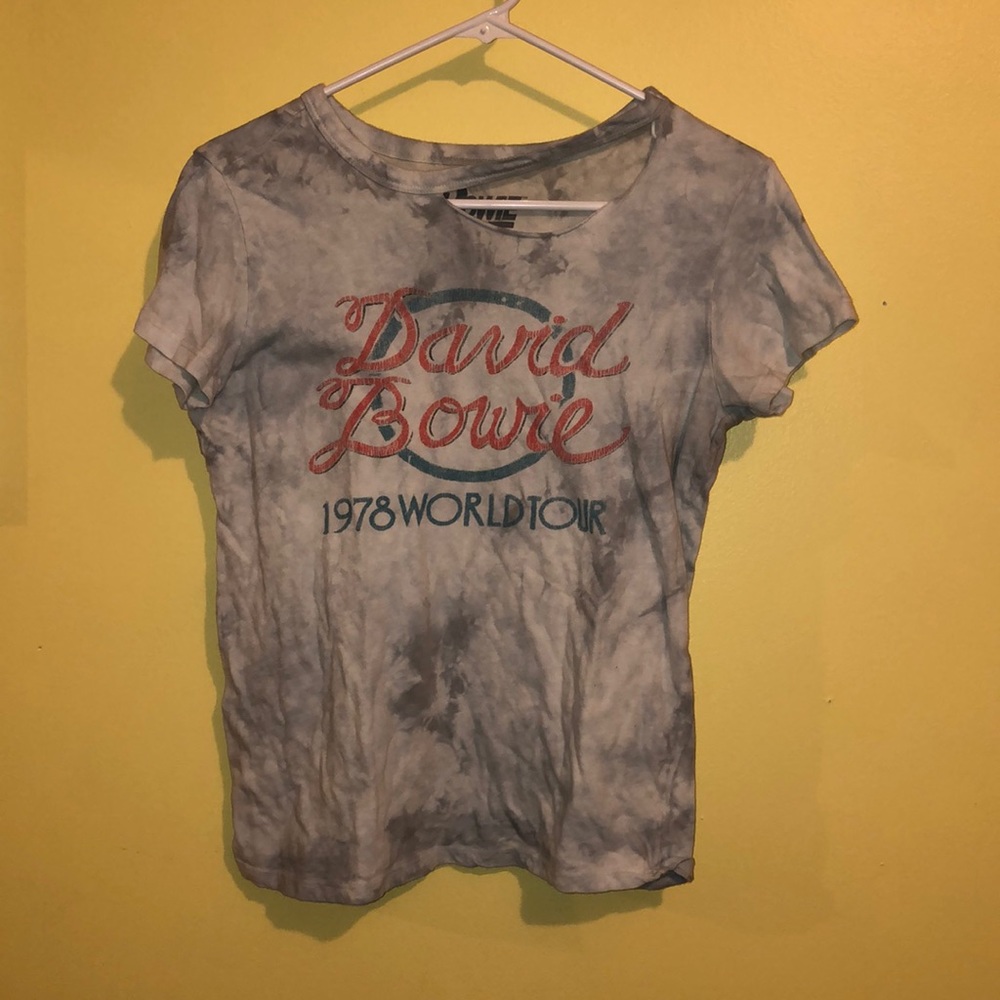 David Bowie ripped T-shirt